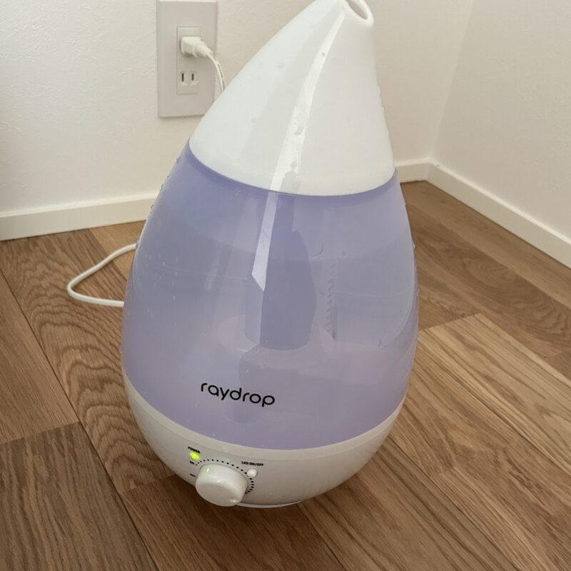 モデルハウスに加湿器を設置しました！