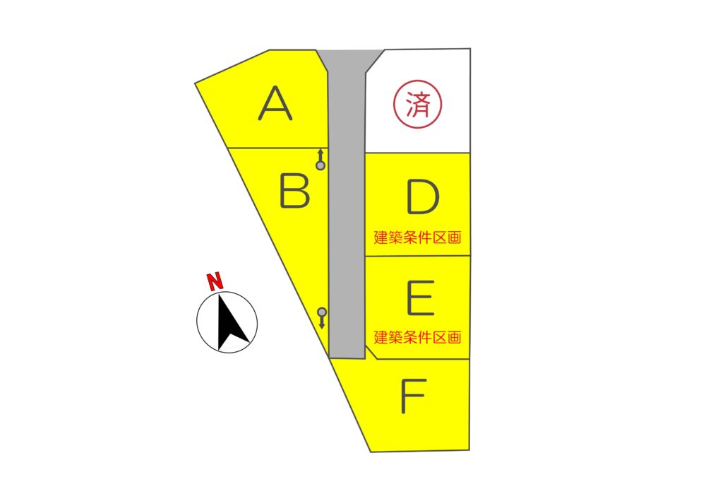 【一部建築条件付き分譲地】花巻市南城