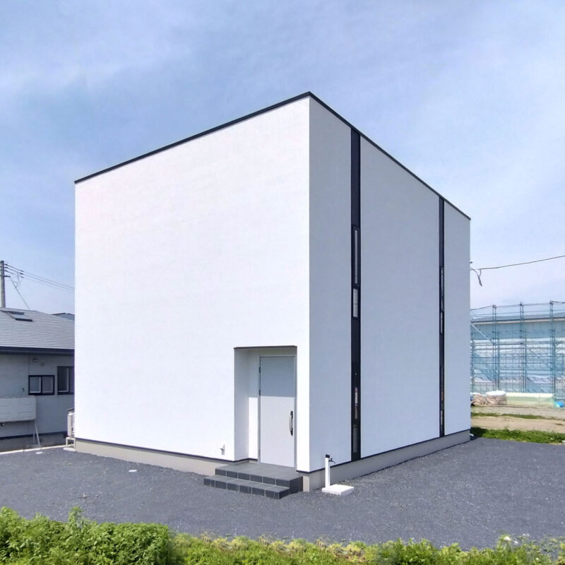 【花巻市高木】衝撃的なシンプルハウス✯casa cube
