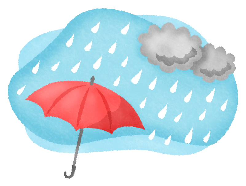 ☔で体調を崩されませんように．．．