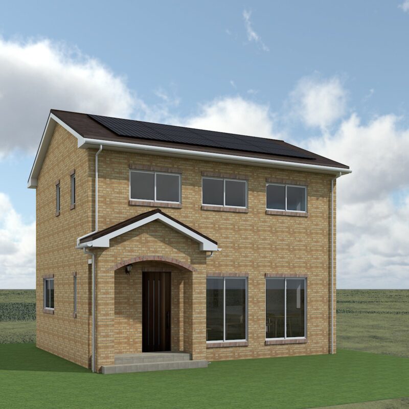 冬の朝も、ふわっと暖かい【煉瓦積みの家完成見学会】